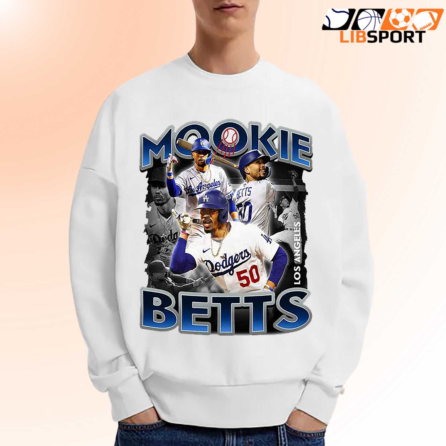 Mookie Betts T Shirt, Los Angeles Dodgers Unisex Tee